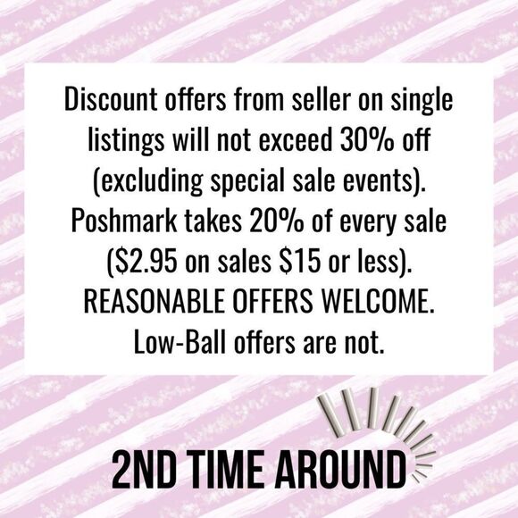 DISCOUNT POLICY - Picture 1 of 1